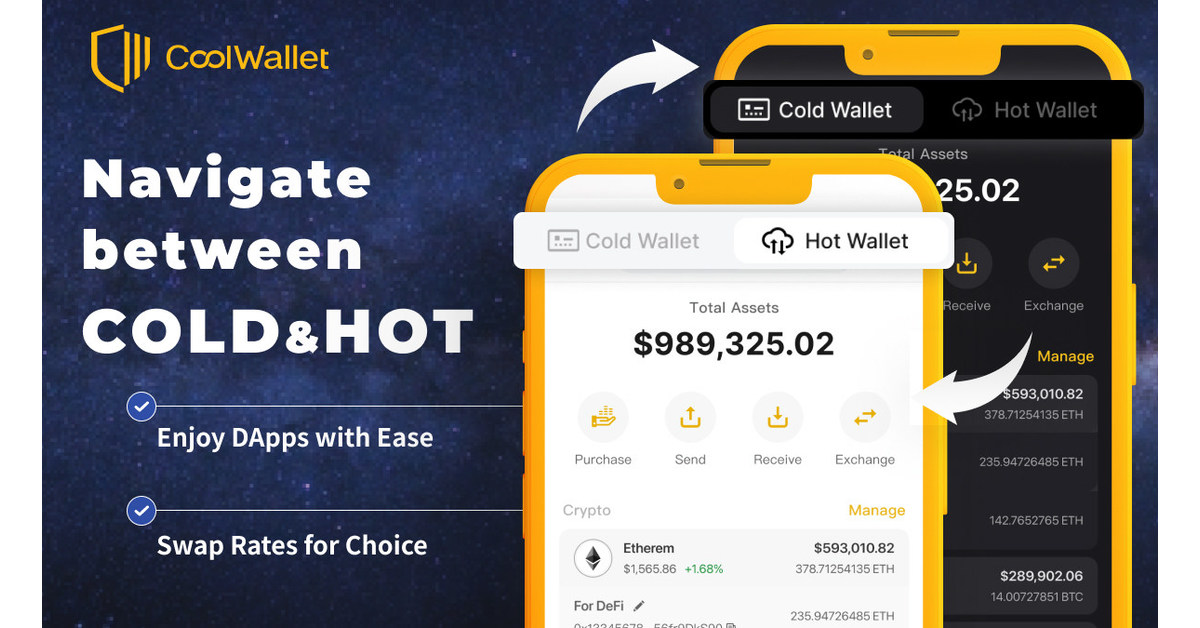 CoolWallet App Launches Web3 Hot Wallet To Help Novice Crypto Users Self-Custody Safely