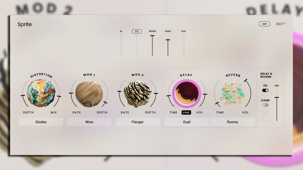 AIR’s Sprite multi-effects plugin is a ‘modern take’ on the hardware effects processors of the ’80s