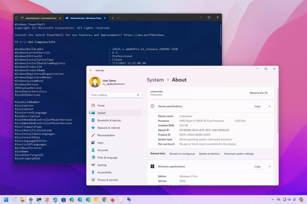 How to check complete hardware specifications on Windows 11 How to check complete hardware specifications on Windows 11