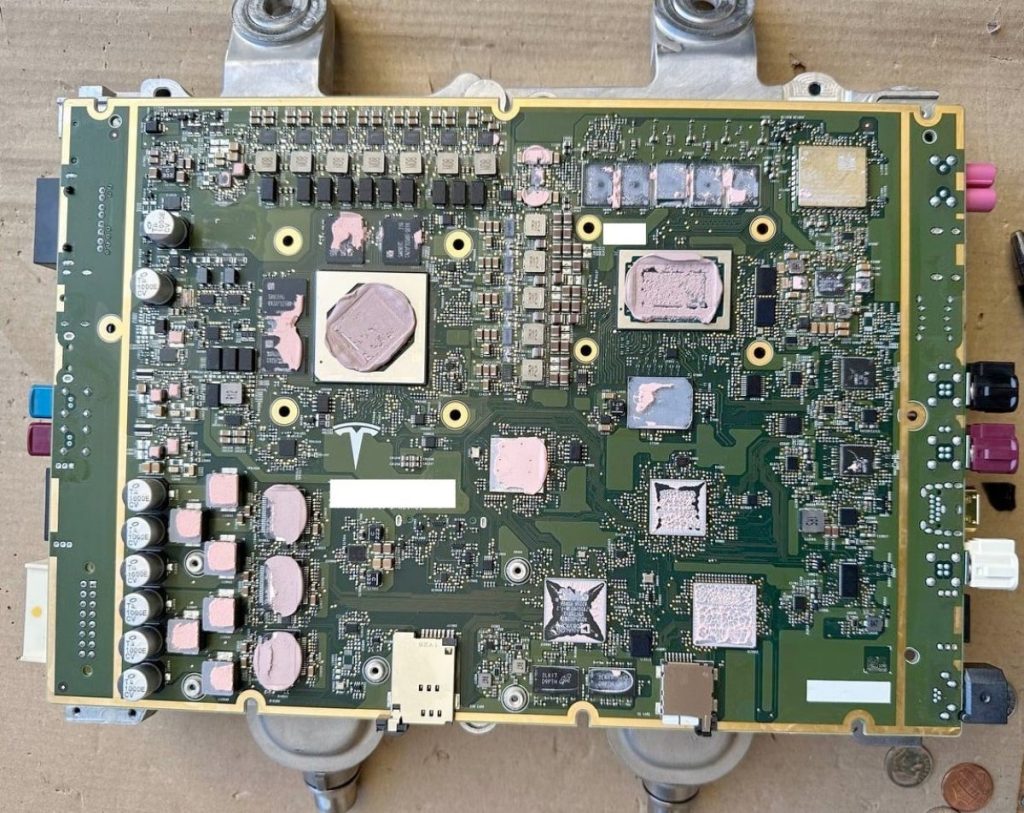 Tesla Quietly Modifies HW4 (AI4) FSD Computer Hardware Tesla Quietly Modifies HW4 (AI4) FSD Computer Hardware