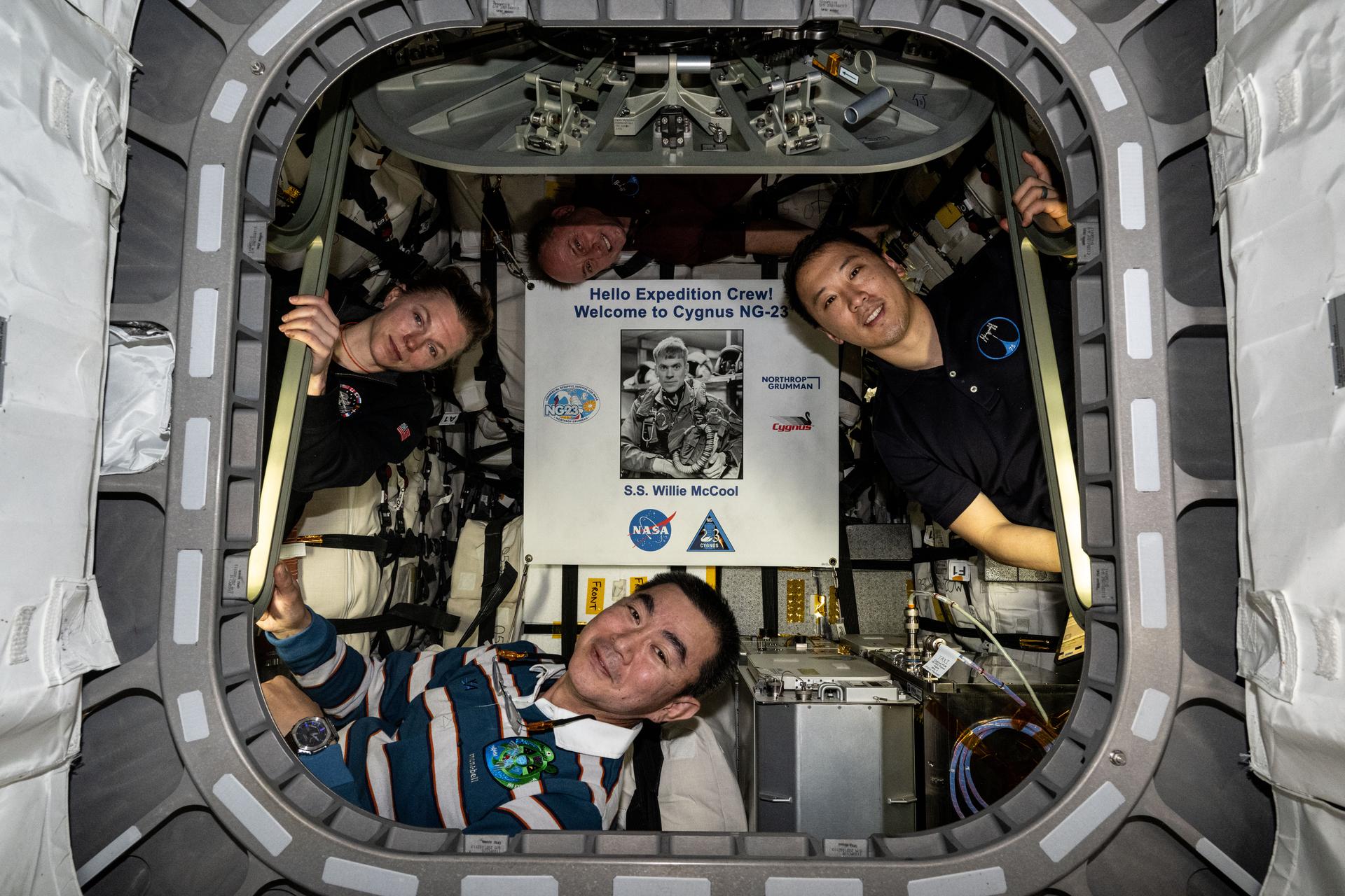 Crew Begins Week Configuring Advanced Physics, Space Tech Demo Hardware